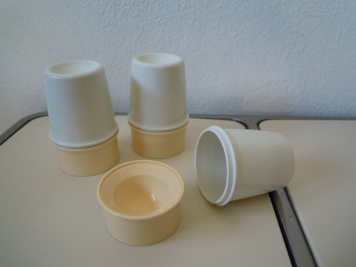Tupperware eierbecher - 3x,