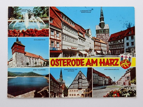 Postkarte osterode am harz - postkarte,