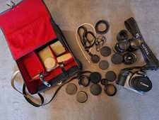 Canon EOS 300D Digitalkamera Mit Vintage Objektiven / Zubehörpaket