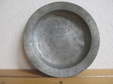Antiker Zinnteller von ca