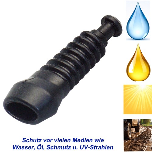 Superseal gummitülle polig - gummitülle, 3-polig