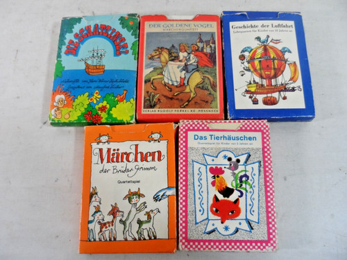 Quartett kartenspiel 1960 - quartett,