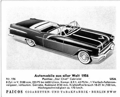 Pontiac star chief cabriolet - pontiac,