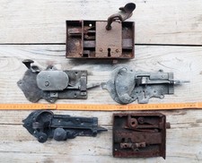 5 antike Tür Schlösser, 17 &