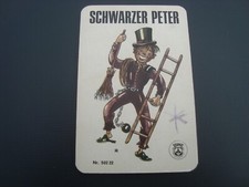 Schmid  Schwarzer Peter Quartett  " Nur Deckblatt"  Nr. 502 22 mit Spielregeln