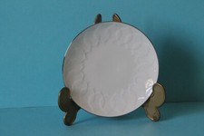 Rosenthal Lotus Platinrand Canapeeteller Teebeutelablage Teller 11,5 cm