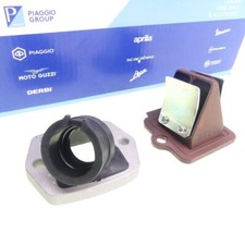 Ansaugstutzen Membranblock 50 ccm Original für Piaggio NRG Sfera TPH Zip Fly