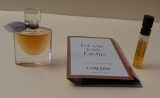 La vie est belle von Lancôme- schöne Parfumminiatur- EdP 4 ml + Phiole Spray