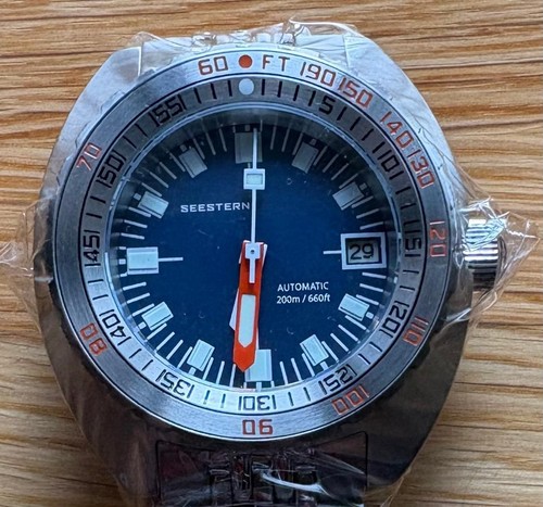 Automatic diver watch seestern - watch,