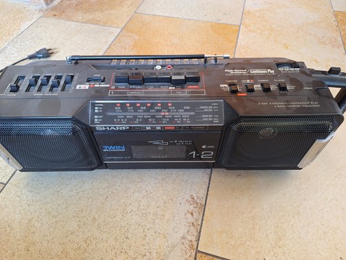 Radio vintage boombox - radio,