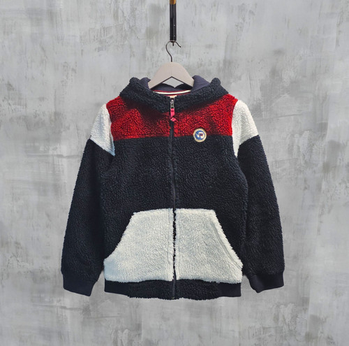 Napapijri teddy fleece hoodie - teddy,