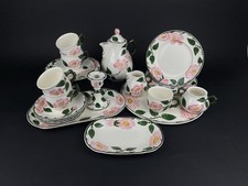 Villeroy & Boch Wildrose Kaffeeservice 5 Personen Kuchenteller Tassen 22 teilig