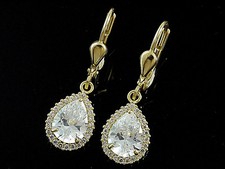 585 Gold Ohrringe mit 50