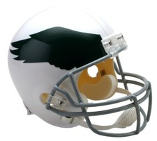 NFL Mini Helm Philadelphia Eagles VSR4 Throwback 1969-73 Riddell Football Helmet