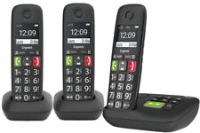 Gigaset E290A TRIO-SET MIT AB,  Senioren Telefon mit 3 schnurlosen Mobilteilen