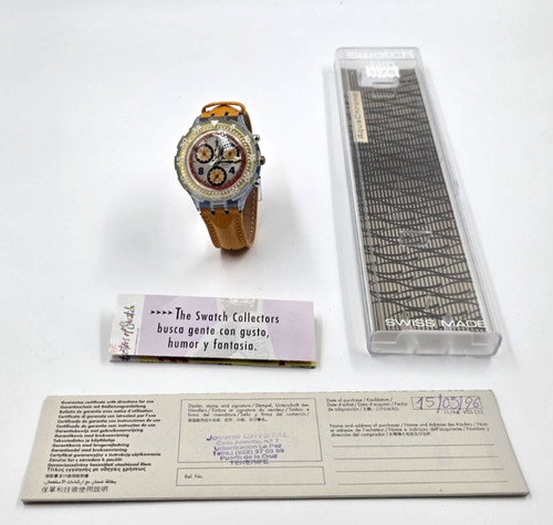 Swatch 1995 aqua - swatch, chrono