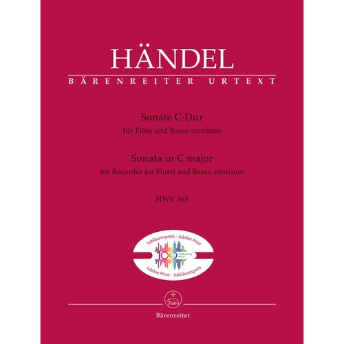 Bärenreiter händel sonate - bärenreiter, händel: