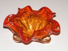 MURANO (?) Glasschale unbeschädigt ca. 800gr. schwer (2424)