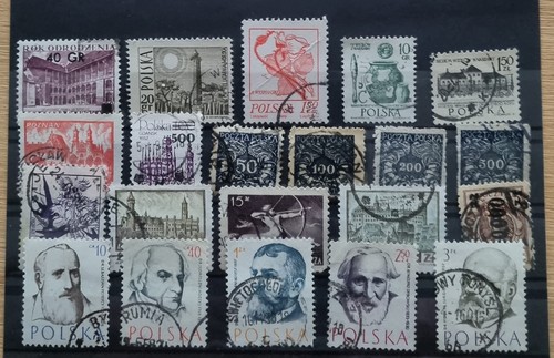 Polen gestempelt lot alte - gestempelt, ,