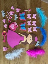 Schultüte Motiv "Prinzessin - Schmetterlinge - Kronen - Feder" pink