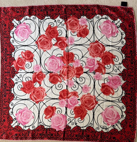 Vintage escada seidentuch - vintage, 34"