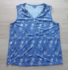 Street One Top blau Gr. 44, m