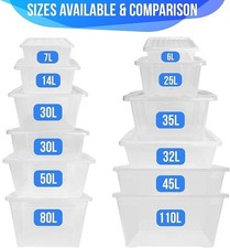 Kunststoff Aufbewahrungsboxen