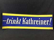 Kathreiner Schild Malzkaffee Papier Schriftzug Wezel Naumann Deko Reklame Küche