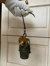 Kleine Grubenlampe / Karbidlampe, Friemann & Wolf, Tönnchen, Typ Nr. 911 m