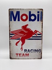 Blechschild Mobil Racing