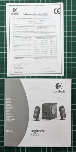 Anleitung für logitech 230 - anleitung,