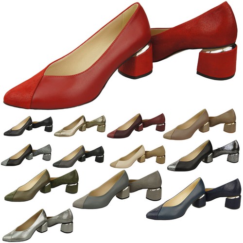 Damenschuhe pumps naturleder - pumps,