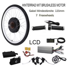 #26 zoll 800W  Umbausatz Elektrofahrrad Motor Kit Conversion#