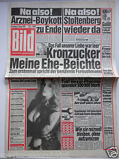 Bild Zeitung - Samstag den 5.Januar 1991, Danuta Lato, Elisabeth Volkmann