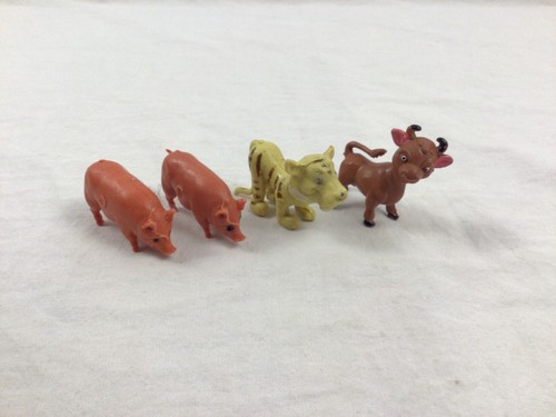 Set kleine tierfiguren - 4,
