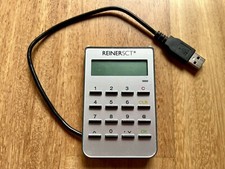 REINERSCT cyberJack secoder Smartcard Reader u.a. für HBCI & beA Anwaltspostfach