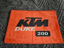KTM Haustür Matte 60x40 cm Schmutzmatte Eingangsteppich Außenmatte Fußmatte