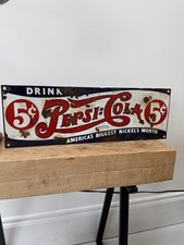 EMAILLE -PEPSI-COLA