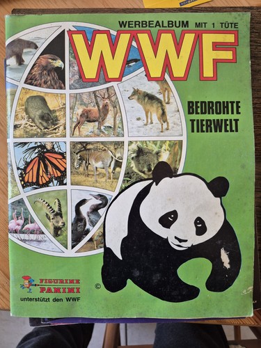Panini wwf bedrohte tierwelt - wwf,