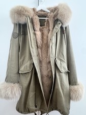 Parka Mantel Pelzmantel