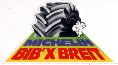 Michelin bib breit aufkleber - bib'x,