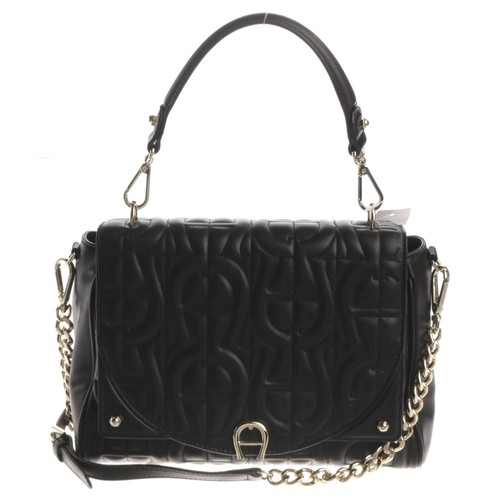 Aigner handtasche schwarz sehr - schwarz,