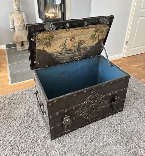 Antike soldtruhe 1650 - antike,