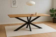 Esstisch Baumkante massiv