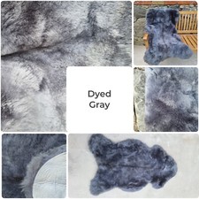 Premium Merino Schaffell Schaffelle Fell Lammfell Natur geschoren dichte Wolle