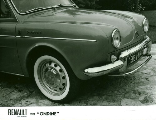 Altes pressefoto renault auto - altes,