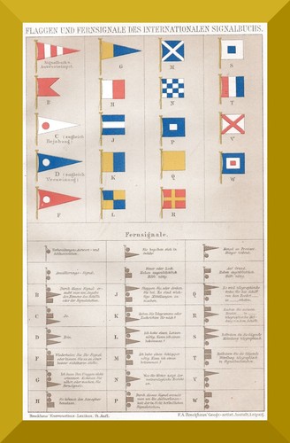 Flaggen und fernsignale des - fernsignale,