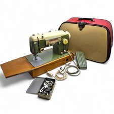 Gritzner Frister & Rossmann Wondermatic U Nähmaschine mit Koffer & Anleitung