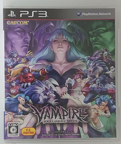 Capcom vampire darkstalkers - capcom,