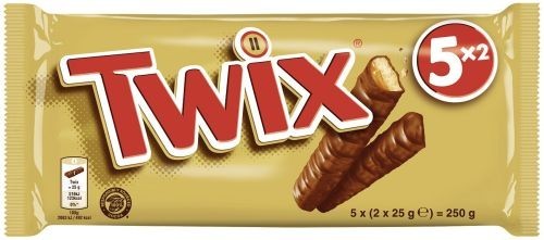 Twix 5er pack 250 - 5er, g